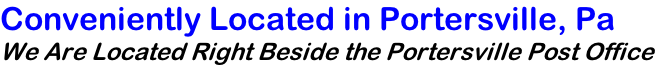 Conveniently Located in Portersville, Pa We Are Located Right Beside the Portersville Post Office